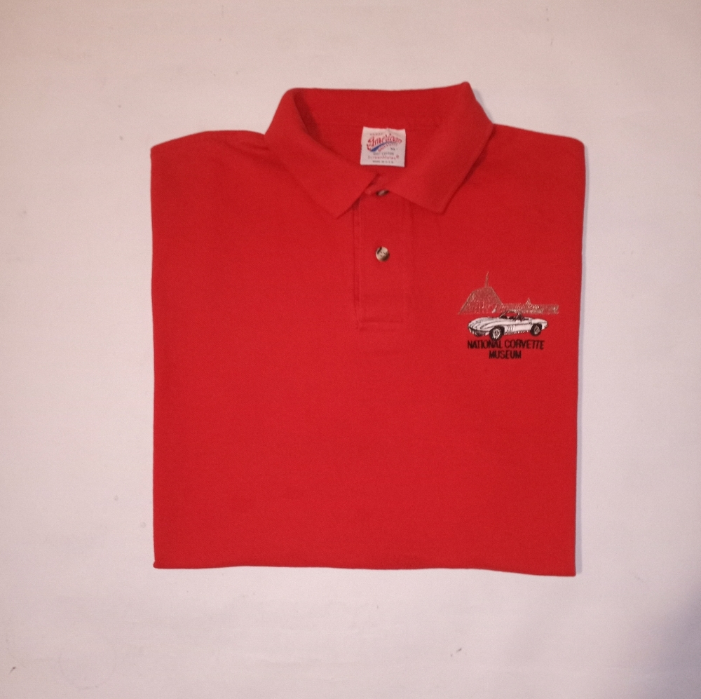 Great American Originals National  Corvette Museum Polo Shirt